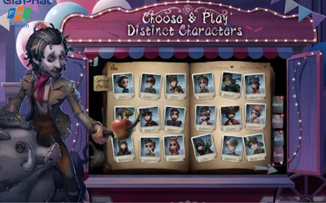 Acc Identity V Miễn Phí