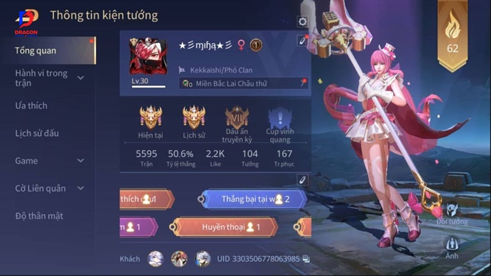Acc Liên Quân miễn phí (2)