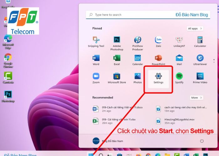 Cách cài tiếng Việt cho máy tính (1) Cách cài tiếng Việt cho máy tính (1)