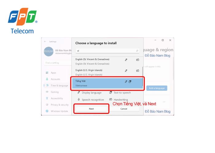 Cách cài tiếng Việt cho máy tính (4) Cách cài tiếng Việt cho máy tính (4)