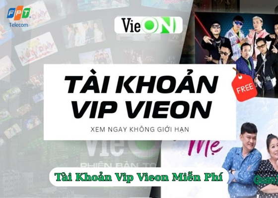 Tài Khoản Vip Vieon Miễn Phí