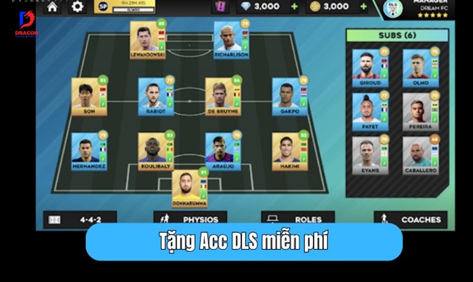Tặng Acc DLS miễn phí 1 Tặng Acc DLS miễn phí 1