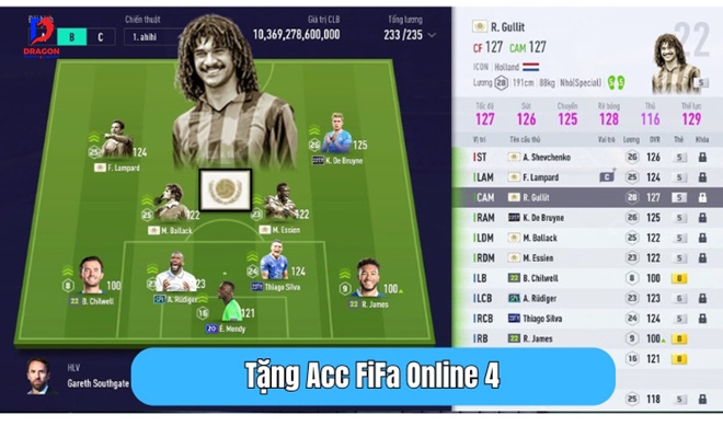 Tặng Acc FiFa Online 4 1