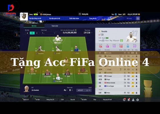 Tặng Acc FiFa Online 4