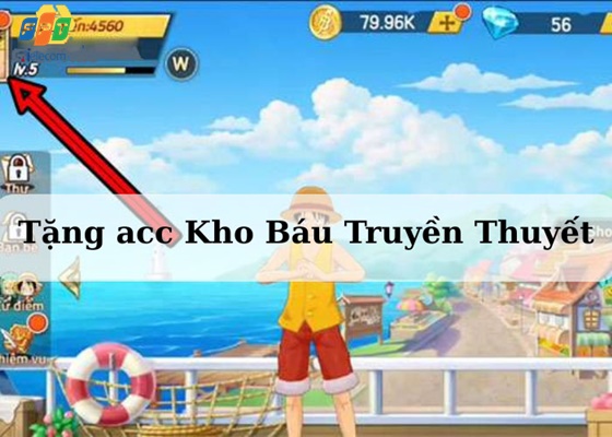 Tặng acc Kho Báu Truyền Thuyết