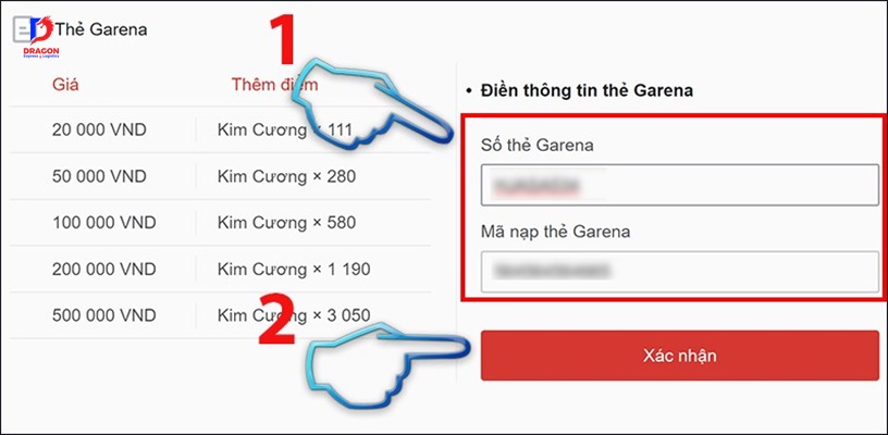 Thẻ nạp garena miễn phí Thẻ nạp garena miễn phí