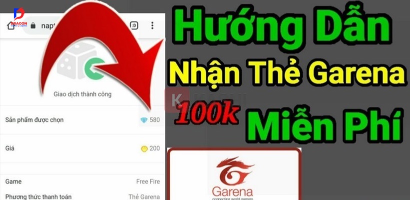 Thẻ nạp garena miễn phí