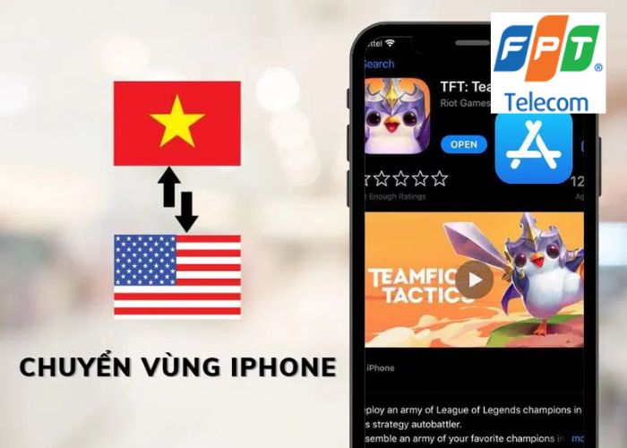 Cách chuyển vùng iPhone