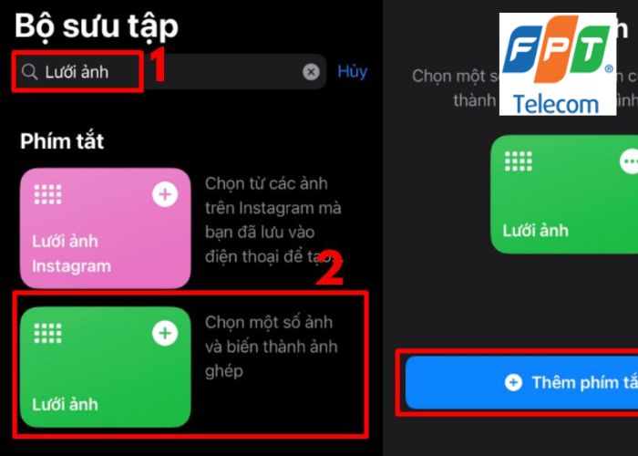 Cách ghép ảnh trên iPhone