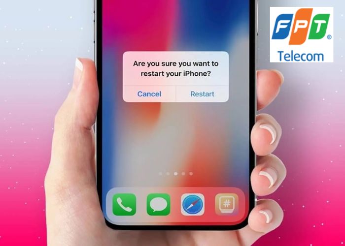 Cách khởi động lại iPhone