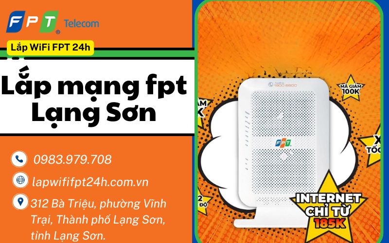 Lắp mạng fpt Lạng Sơn