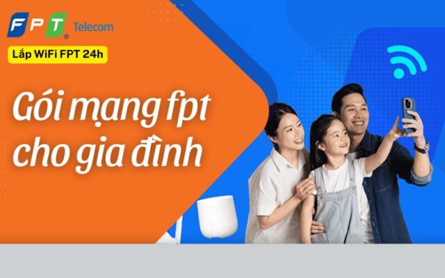 Gói mạng fpt cho gia đình