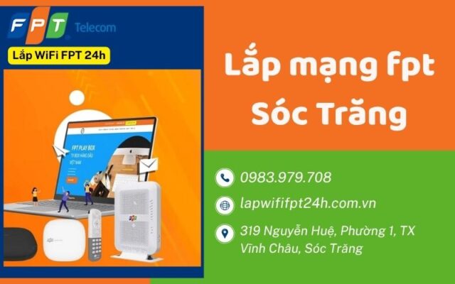 Lắp mạng fpt Sóc Trăng