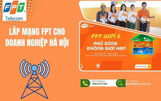 lắp mạng FPT cho doanh nghiệp Hà Nội