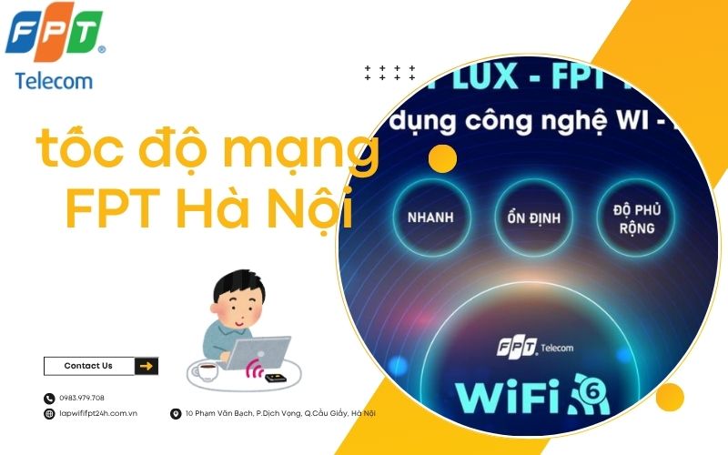 tốc độ mạng FPT Hà Nội