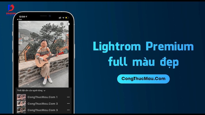 Tài Khoản Lightroom Full Màu Miễn Phí