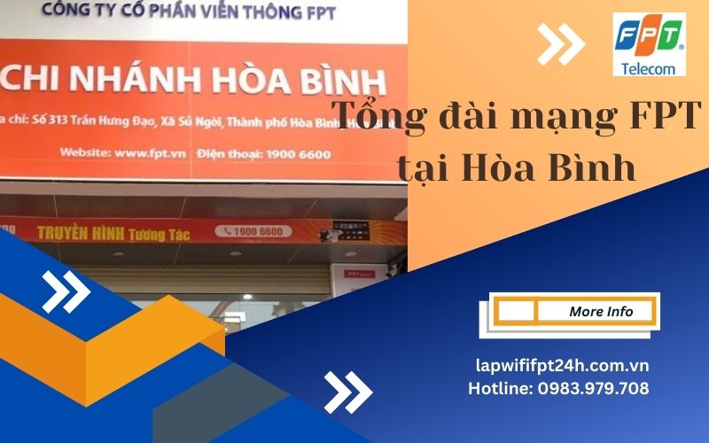 Tổng đài mạng FPT tại Hòa Bình