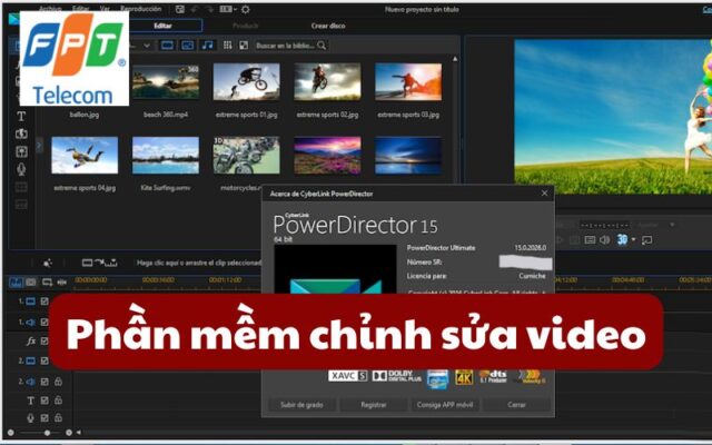 Phần mềm chỉnh sửa video