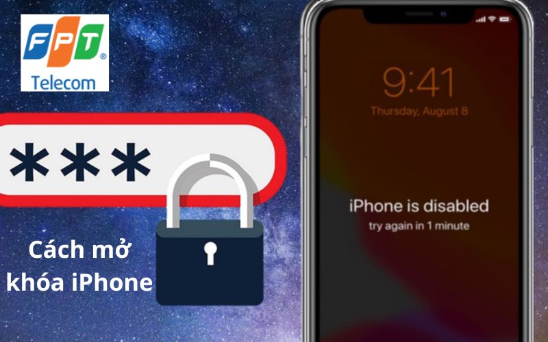 Cách mở khóa iPhone