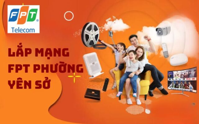 Lắp mạng FPT phường Yên Sở