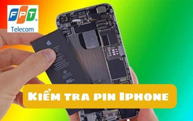 kiểm tra pin Iphone